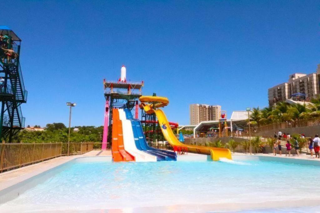 Piazza Diroma - Com Acesso Acqua Park Cn-Go Aparthotel Caldas Novas Bagian luar foto
